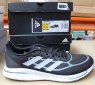 Two pairs of as new Adidas Supernova + M trainers (UK 10.5).