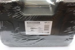 Five boxes of as new Sparky professional sanders (MP251) and ten packs of sparky sanding papers.