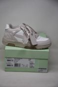 A pair of women's as new Off White Out Of Office sneakers (EU 37).