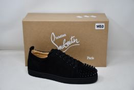 A pair of as new Christian Louboutin Louis Junior Spikes Flats (EU 43.5).