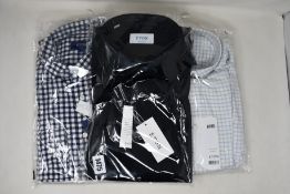 Three as new Eton shirts (2 x 17, 1 x 17.5).