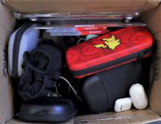 COLLECTION ONLY: A quantity of pre-owned electrical items and accessories including Apple Airpods,