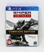 Sixty as new Sniper Ghost Warrior Contracts - Complete Edition Game Disks for Sony PlayStation 4 (