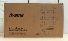 A boxed as new Iiyama Prolite XUB2492HSU 23.8