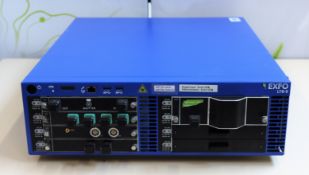 COLLECTION ONLY: A pre-owned EXFO LTB-8 3U Rackmount Platform, a pre-owned EXFO OHS-1700 Ultra-High