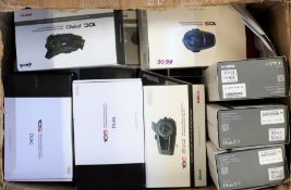 COLLECTION ONLY- FAULTY, SOLD FOR PARTS: A quantity of assorted Sena Motorcycle Bluetooth