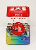 Nine as new Canon PG540XL Black & CL541XL Colour Ink Cartridge Photo Value Packs (Some damage to