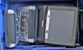 Six pre-owned Honeywell / LXE VX8 Vehicle Mount Computers (Untested, sold as seen).