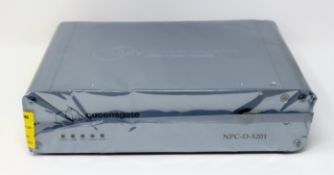 A boxed as new Queensgate NPC-D-5201 Controller, NPS-X-28B Micron Stage, USB containing software and