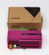 A boxed as new Loxone Audioserver (P/N: 1000428) (Box opened, damage to box).