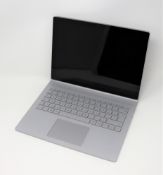 A pre-owned boxed Microsoft Surface Book 2 with Intel Core i5-8350U CPU, 8GB RAM and 256GB SSD in