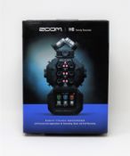 A boxed as new Zoom H8 Handy Recorder (P/N: H8/220GL).