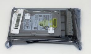 A refurbished Dell EMC 8TB enterprise class 7.2K SAS HDD in caddy for Dell servers (PN: 44YFV).