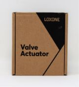 Four boxed as new Loxone Valve Actuator Trees (P/N: 100225) (Boxes sealed).