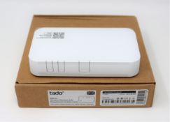 A boxed as new Tado° Add-On Wireless Receiver Programmer with Hot Water Control For Tado° Smart
