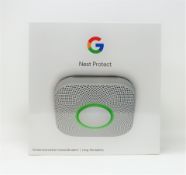 A boxed as new Nest Protect Smoke & Carbon Monoxide Alarm (M/N: A13) (Box sealed).