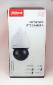 A boxed as new Dahua 4MP 45x Optical Zoom ICR Network PTZ Camera (P/N: DH-SD5A445XA-HNR) (Box