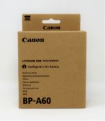 A boxed as new Canon BP-A60 Battery Pack for EOS C300 MK II (P/N: 0870C002AA).