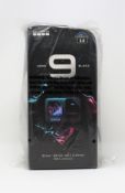 A boxed as new GoPro HERO9 Black 5K UHD Action Camera Bundle (Packaging sealed).