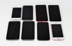 Eight smartphones sold for parts: 1 x Apple iPhone 11 Pro (Global/A2215) 256GB, (iCloud activation