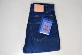 A pair of as new ACNE Studios 1994 indigo jeans (W28/L32).