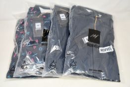 Four men's as new Morvelo Biz thermoactive long sleeve cycling jerseys (XXL - RRP £95 each).