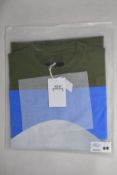 A men's as new A-COLD-WALL* Hemisphere print T-shirt (M).