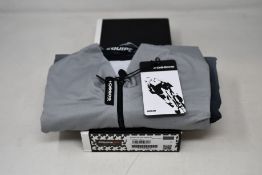 An as new Assos Mille GT C2 Shifter cycling jersey in gerva grey (XL - RRP £110).