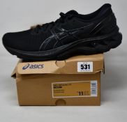 A pair of as new Asics Gel-Kayano 27 trainers (UK 10).