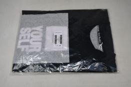 An as new ACNE Studios Exford Slogan T-shirt (XL - RRP £139).