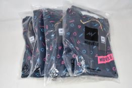 Four men's as new Morvelo Biz thermoactive long sleeve cycling jerseys (XXL - RRP £95 each).