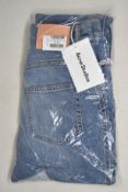 A pair of as new ACNE Studios 1994 Super Blue jeans (W25/L32).