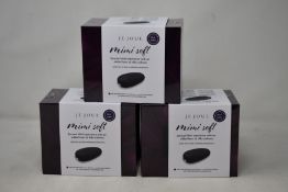 Three boxed as new Je Joue Mimi Clitoral Vibrators (Over 18s only).