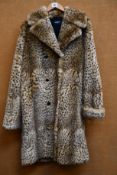 An as new The Kooples Natural Cheetah coat (Size 1 - RRP £455).