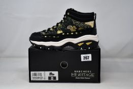 A pair of as new Skechers Premium Heritage Energy - Eclectic Times trainers (UK 5).