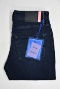 A pair of as new ACNE Studios Melk blue black 2nds jeans (W29/L34).