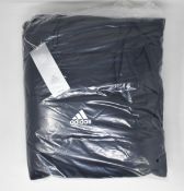 An as new Adidas Helionic hooded down jacket (XL).
