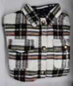 An as new Ducie London Abi lined long shacket (One size - RRP $552).