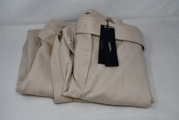 Two pair of as new Joseph Taavi trousers (Size 40/42).