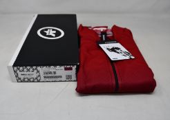 An as new Assos Mille GT C2 Shifter cycling jersey in vignaccia red (L - RRP £110).