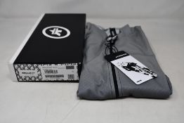 An as new Assos Mille GT C2 Shifter cycling jersey in gerva grey (XL - RRP £110).