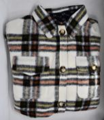 An as new Ducie London Abi lined long shacket (One size - RRP $552).