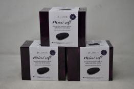 Three boxed as new Je Joue Mimi Clitoral Vibrators (Over 18s only).