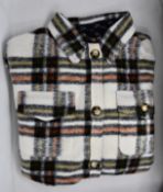 An as new Ducie London Abi lined long shacket (One size - RRP $552).