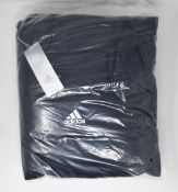 An as new Adidas Helionic hooded down jacket (XL).