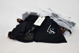 Eleven pairs of as new Love Stories Wild Rose briefs in leopard print (Sizes 1, 2, 3, 4 - RRP £33