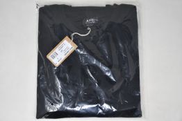 An as new A.P.C. VPC logo sweatshirt in black (S).