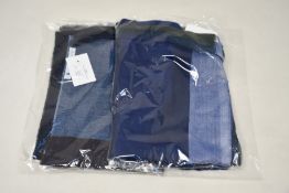 Two as new Begg & Co scarves; Magellan (70% cashmere/30% silk - RRP £60) and Wispy (100%