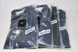 Four men's as new Morvelo Stealth thermoactive long sleeve cycling jerseys (XS, M, L, XL - RRP £95
