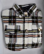 An as new Ducie London Abi lined long shacket (One size - RRP $552).